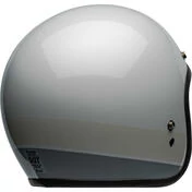 Bell CUSTOM 500 APEX FLAKE Cafe Racer Jet Motorcycle Мотошлем Glossy Silver
