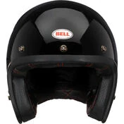 Bell CUSTOM 500 Cafe Racer Jet Motorcycle Мотошлем Gloss Black