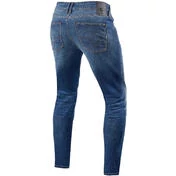 Rev'it CARLIN SK Motorcycle Jeans Medium Washed Blue L32