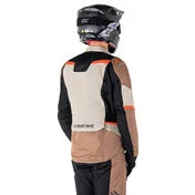 Alpinestars ST-1 WATERPROOF Fabric Motorcycle мотокуртка Dark Khaki Sand Black Red Fluorescent