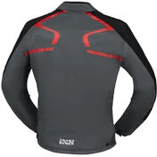 Motorcycle мотокуртка in iXS SO DYNAMIC Gray Black Red Fabric