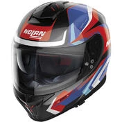 Integral Motorcycle Мотошлем Nolan N80-8 RUMBLE N-Com 062 Black Red Blue
