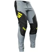 Motocross Enduro мотоштаны Shot CONTACT SHIELD Grey Yellow Fluo