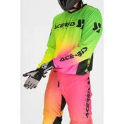 Acerbis MX TRACK STABI Cross Enduro Motorcycle мотоштаны Fuchsia Yellow Fluo