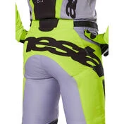 Alpinestars RACER VEIL Cross Enduro Motorcycle мотоштаны Grey Fluorescent Yellow