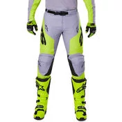 Alpinestars RACER VEIL Cross Enduro Motorcycle мотоштаны Grey Fluorescent Yellow