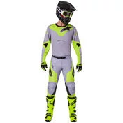 Alpinestars RACER VEIL Cross Enduro Motorcycle мотоштаны Grey Fluorescent Yellow