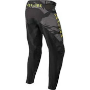Alpinestars YOUTH RACER TACTICAL Cross Enduro Motorcycle мотоштаны Black Gray Camo Yellow Fluo