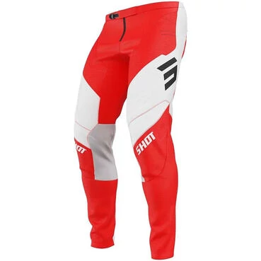 Cross Enduro Shot CONTACT SHIELD Red Motorcycle мотоштаны