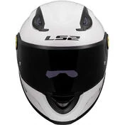 LS2 FF812 KID SOLID Kids Full Face Motorcycle Мотошлем White