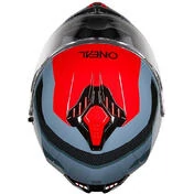 Oneal Challenger Exo Full Face Motorcycle Мотошлем Black Grey Red V.25
