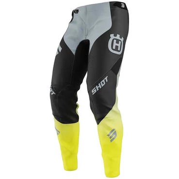 Motocross Enduro мотоштаны Shot AEROLITE HVA Black Grey