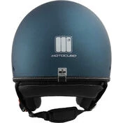 Motocubo 717 BEETLE Matt Blue Motorcycle Jet Мотошлем (22.06)