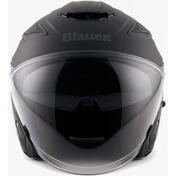 Blauer JJ01 Jet Motorcycle Мотошлем Double Single визор Matt Black
