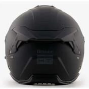 Blauer JJ01 Jet Motorcycle Мотошлем Double Single визор Matt Black