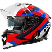 Oneal Challenger Exo Full Face Motorcycle Мотошлем Black White Red Blue V.25