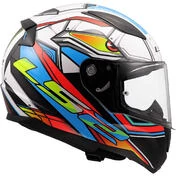 LS2 FF353 RAPID 2 XDRON Full Face Motorcycle Мотошлем White Neon Orange