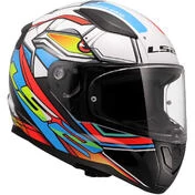 LS2 FF353 RAPID 2 XDRON Full Face Motorcycle Мотошлем White Neon Orange