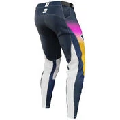 Motocross Enduro мотоштаны Shot AEROLITE ULTRA Blue Orange Pink