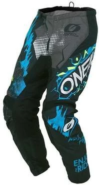 Moto Cross Enduro мотоштаны Oneal Element Pant Villain gray