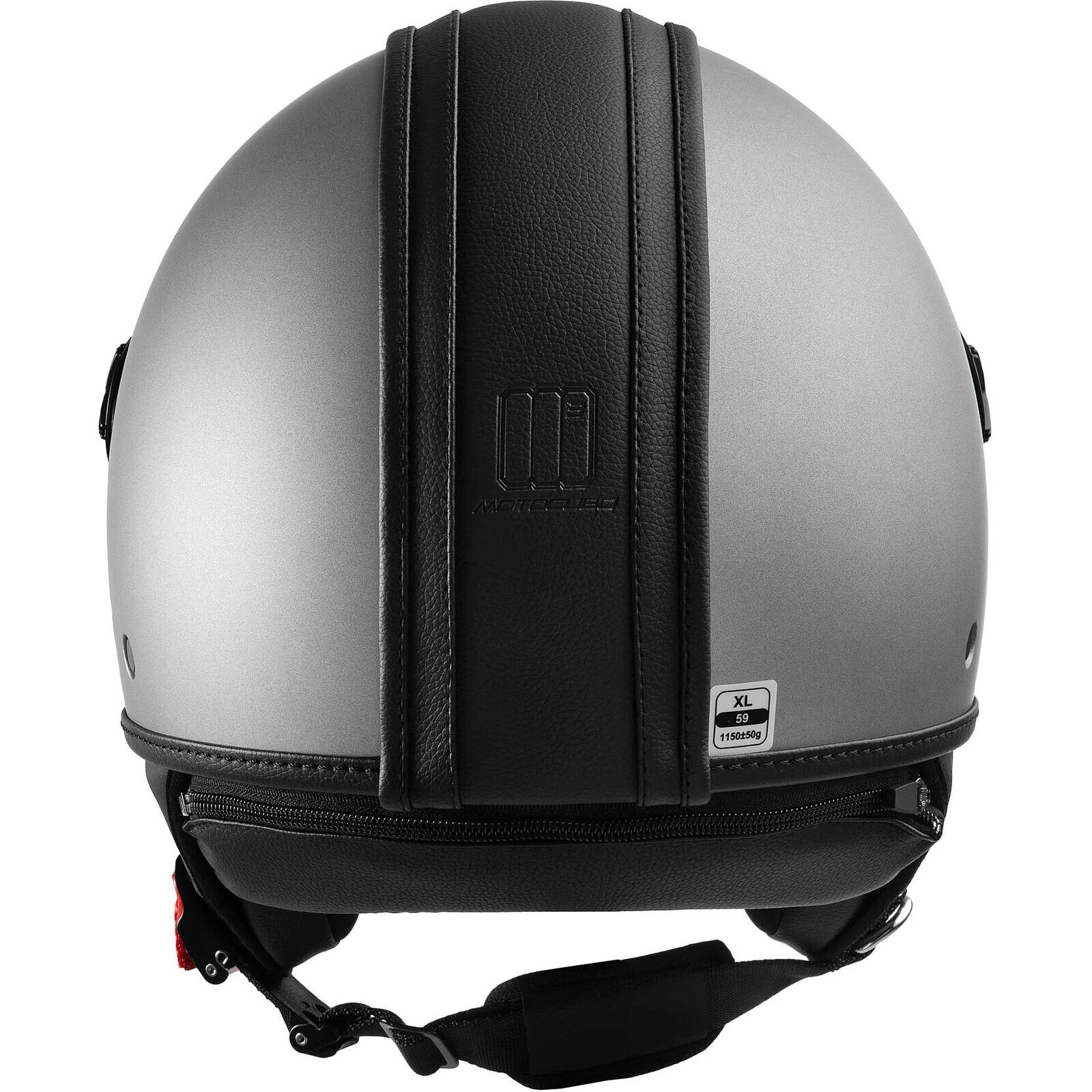 Motocubo 727 TOP CUBE Dark Gray Motorcycle Jet Мотошлем (22.06)