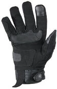 Women's Summer Motorcycle мотоперчатки in Harisson Certified SPLASH EVO Lady Black Fabric