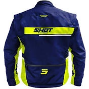 Shot CONTACT ASSAULT 2.0 Enduro Motorcycle мотокуртка Blue Yellow Fluorescent