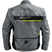 Shot CONTACT ASSAULT 2.0 Enduro Motorcycle мотокуртка Grey Fluorescent Yellow