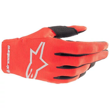 Alpinestars RADAR Marte Red Silver Motorcycle Cross Enduro мотоперчатки