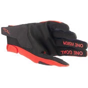 Alpinestars RADAR Marte Red Silver Motorcycle Cross Enduro мотоперчатки