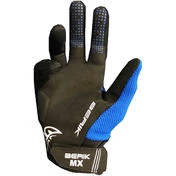 Cross Enduro motorcycle мотоперчатки Berik MX Classic Black Blue White