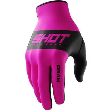 Motocross Enduro мотоперчатки Shot DRAW SKY Pink