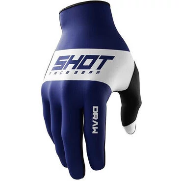 Motocross Enduro мотоперчатки Shot DRAW SKY Blue