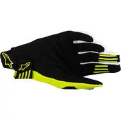 Alpinestars TECHSTAR Cross Enduro Motorcycle мотоперчатки Black Fluorescent Yellow