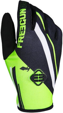 Cross Enduro Motorcycle мотоперчатки Freegun DEVO COLLEGE Green Fluo