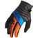Oneal Matrix Shocker Kids Cross Enduro мотоперчатки Blue Orange