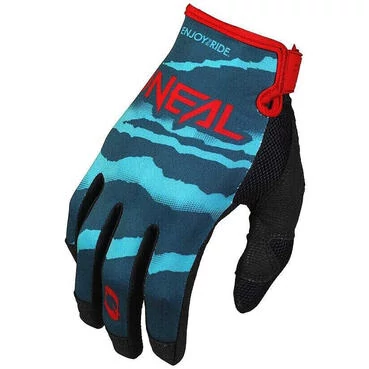 Oneal Mayhem Wild Cross Enduro мотоперчатки Blue Red