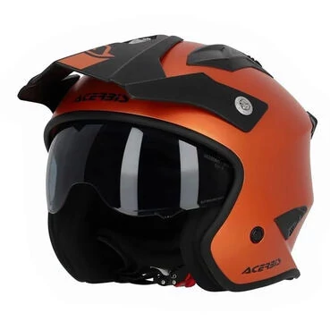 ACERBIS Aria open face helmet METAL ORANGE