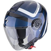 Scorpion EXO-CITY II RIVA Jet Motorcycle Мотошлем Blue Black