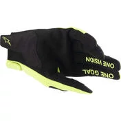 Alpinestars RADAR Fluo Yellow Black Motorcycle Cross Enduro мотоперчатки