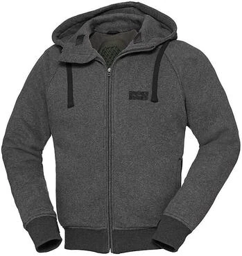 Ixs Cotton Motorcycle худи CLASSIC CLARKSON-AE Anthracite Spotted