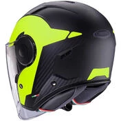 Caberg SOHO MILANO Jet Motorcycle Мотошлем Matt Black Fluo Yellow