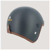 HELSTONS Naked open face helmet Black Carbon Matt