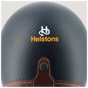 HELSTONS Naked open face helmet Black Carbon Matt