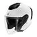 SHARK RS Jet Blank open face helmet Glossy White / Azur