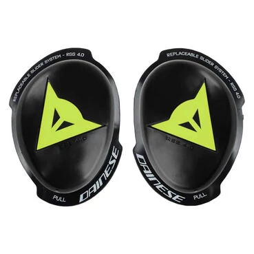 DAINESE Rss 4.0 Full Kit Knee Sliders Черный