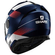 SHARK Spartan 1.2 Strad Full Face Helmet Matte Blue / White / Red