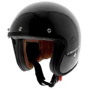 HELSTONS Course open face helmet Черно-белый