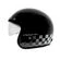 HELSTONS Course open face helmet Черно-белый