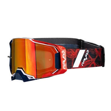 100% X Seven Armega Onyx Goggle Red Navy Красный